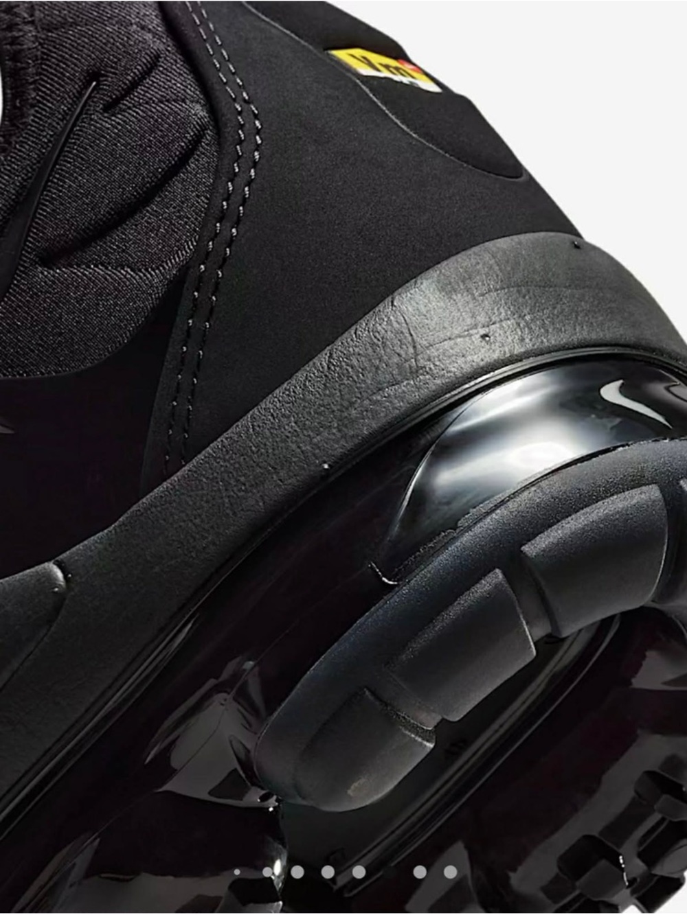 Nike Black VaporMax Plus Men’s Sneaker - Picture 6 of 8